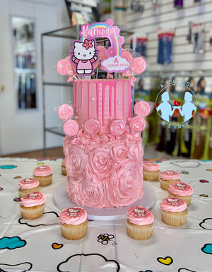 2-Tier Cake & Cupcake Package