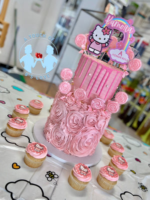 2-Tier Cake & Cupcake Package